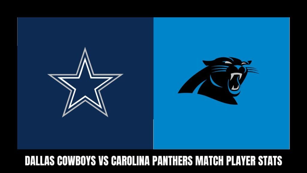 dallas cowboys vs carolina panthers match player stats